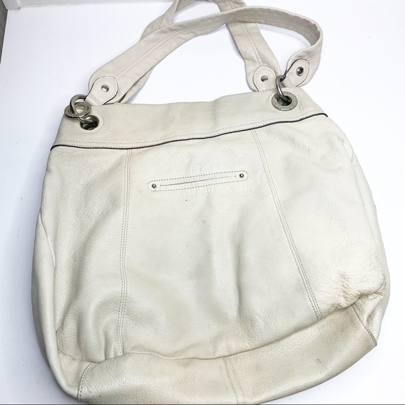 B. Makowsky | White Shoulder Bag - Picture 4 of 7